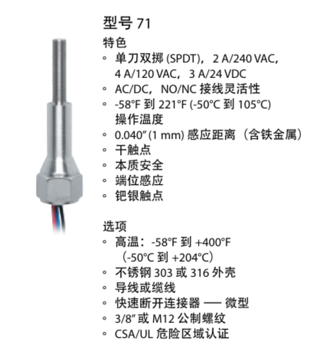 艾默生 topworx GO Switch感應開關