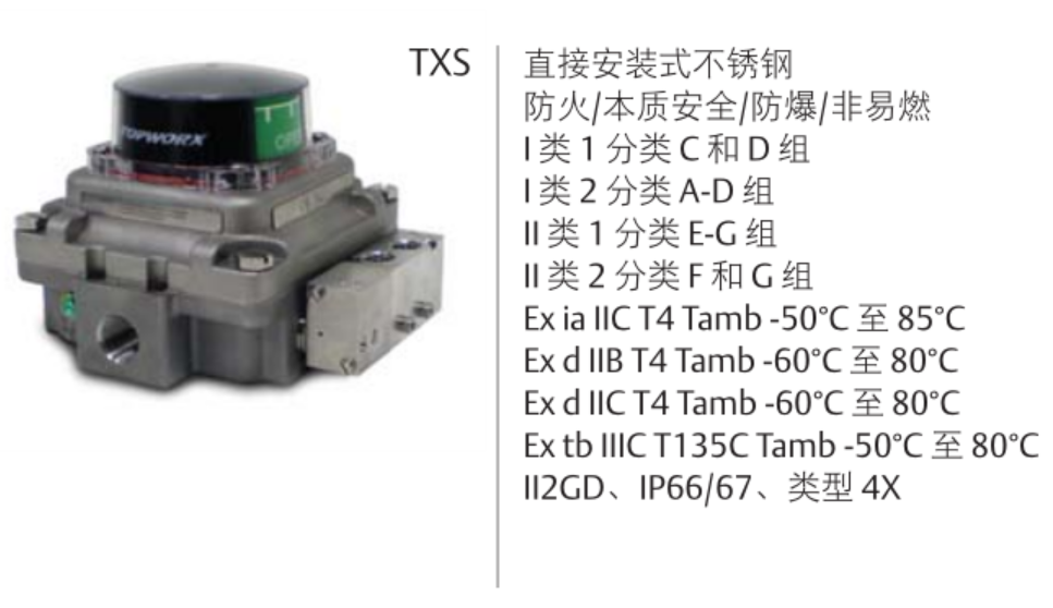 艾默生 topworx T系列閥位開關